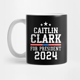 Catlin Clark 2024 For President Mug